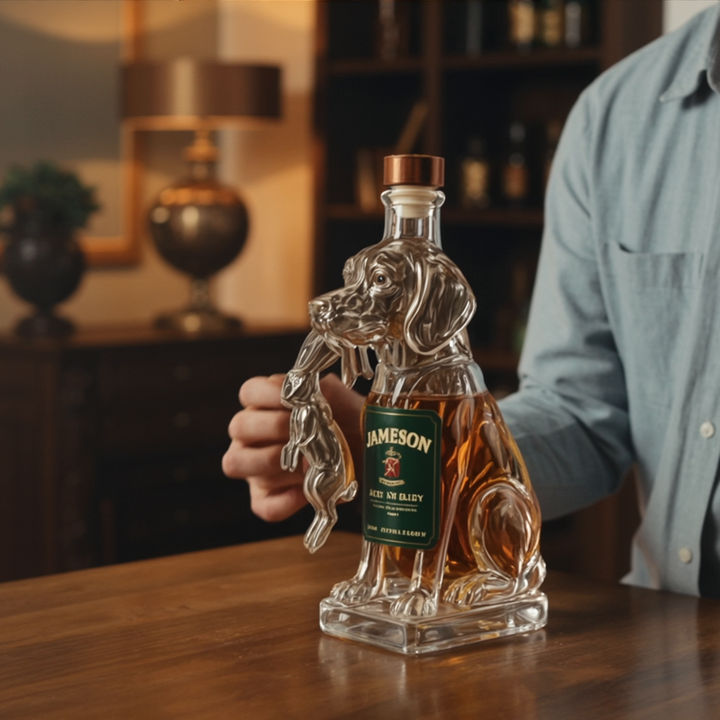 Whisky üveg - Kiadás Kutya