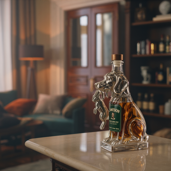 Whisky üveg - Kiadás Kutya