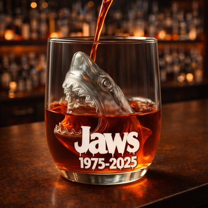 Cápa Fej Whisky Pohár