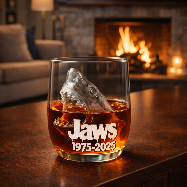 Cápa Fej Whisky Pohár