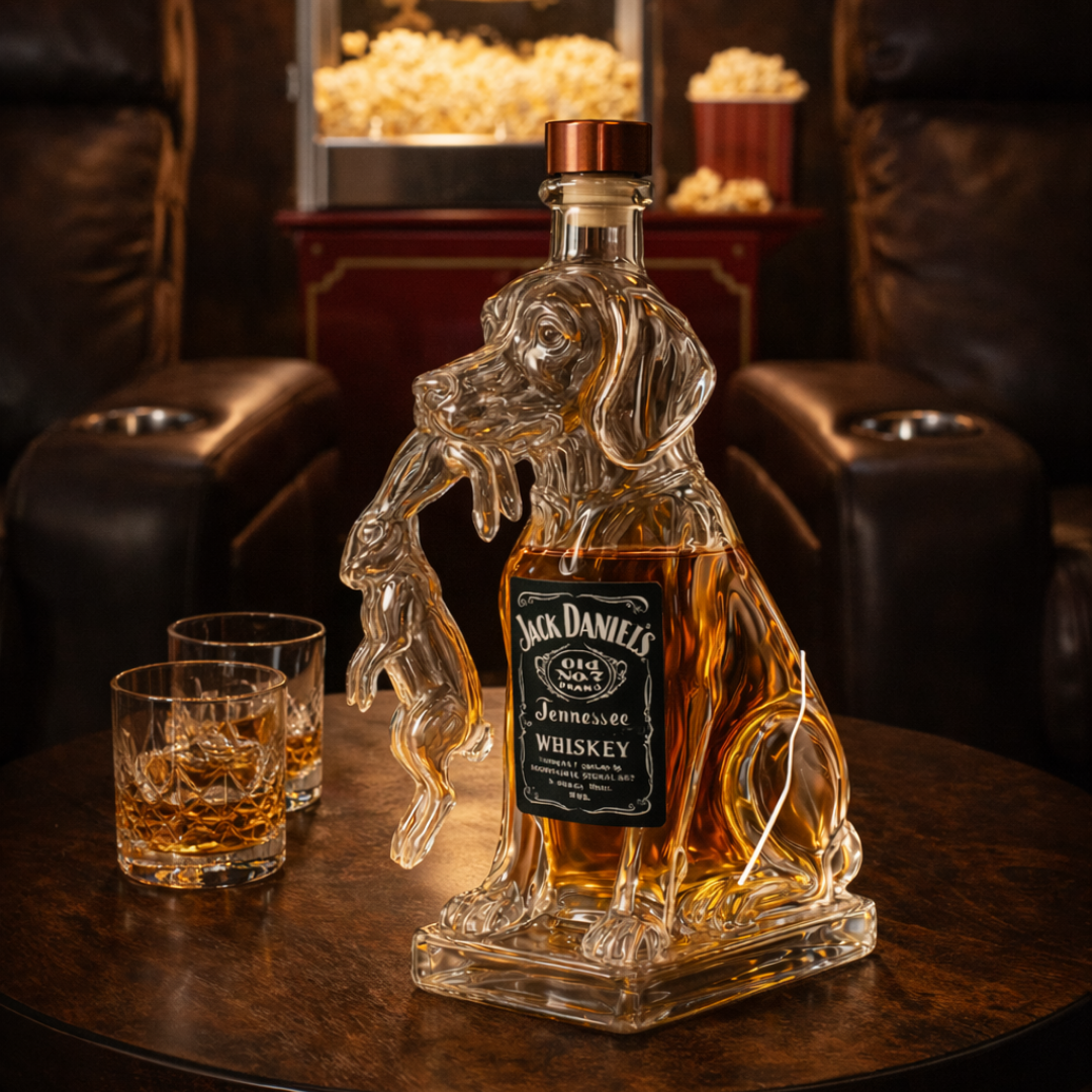 Whisky üveg - Kiadás Kutya