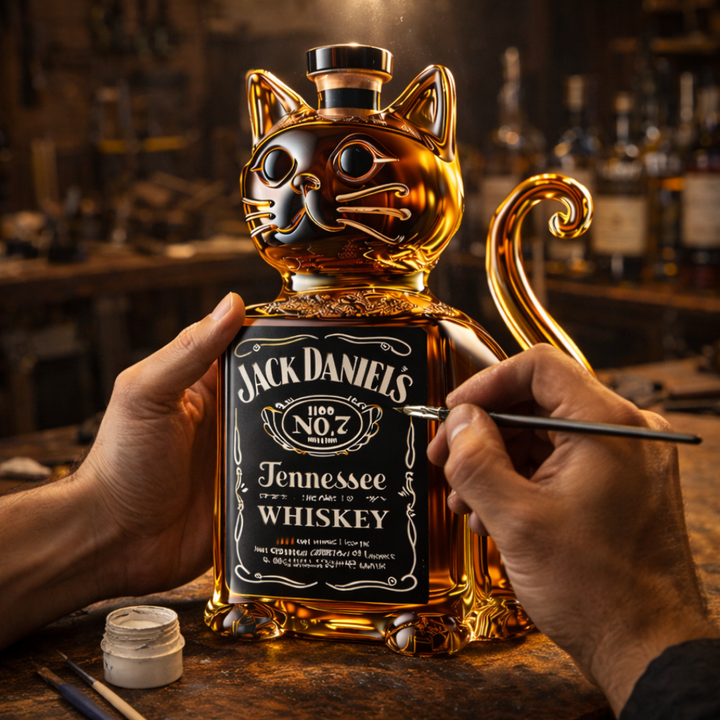 Whisky üveg - Macska kiadás