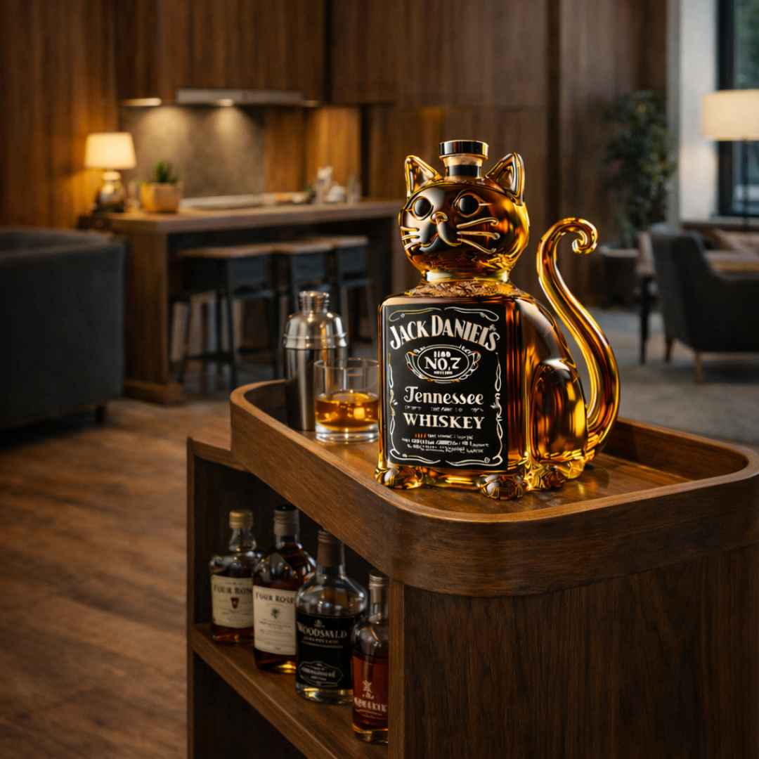 Whisky üveg - Macska kiadás