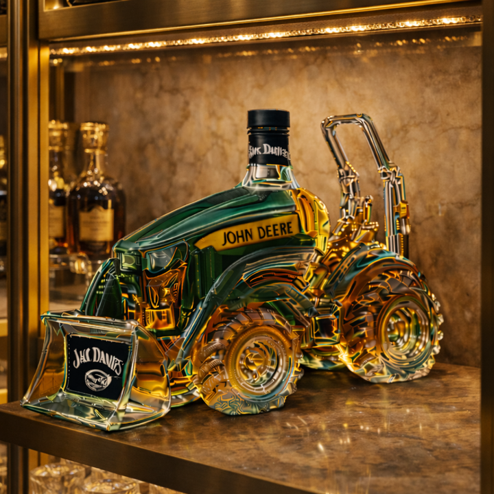 Jack Daniel's whisky üveg - Traktor kiadás