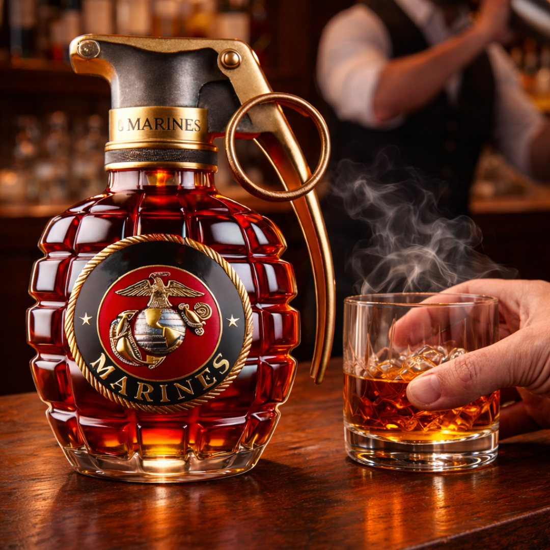 Whisky üveg - Gránát kiadás