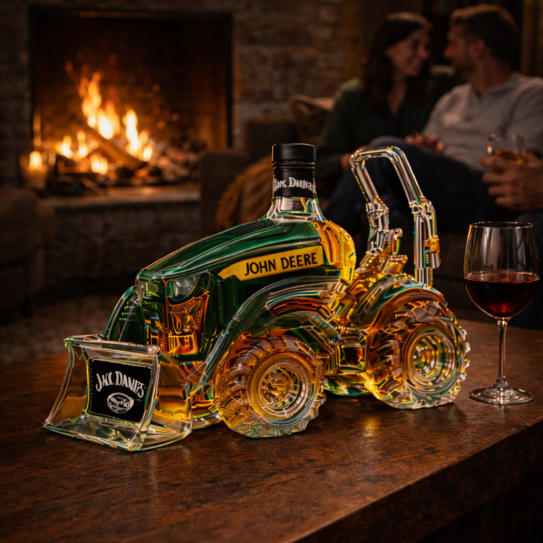 Jack Daniel's whisky üveg - Traktor kiadás