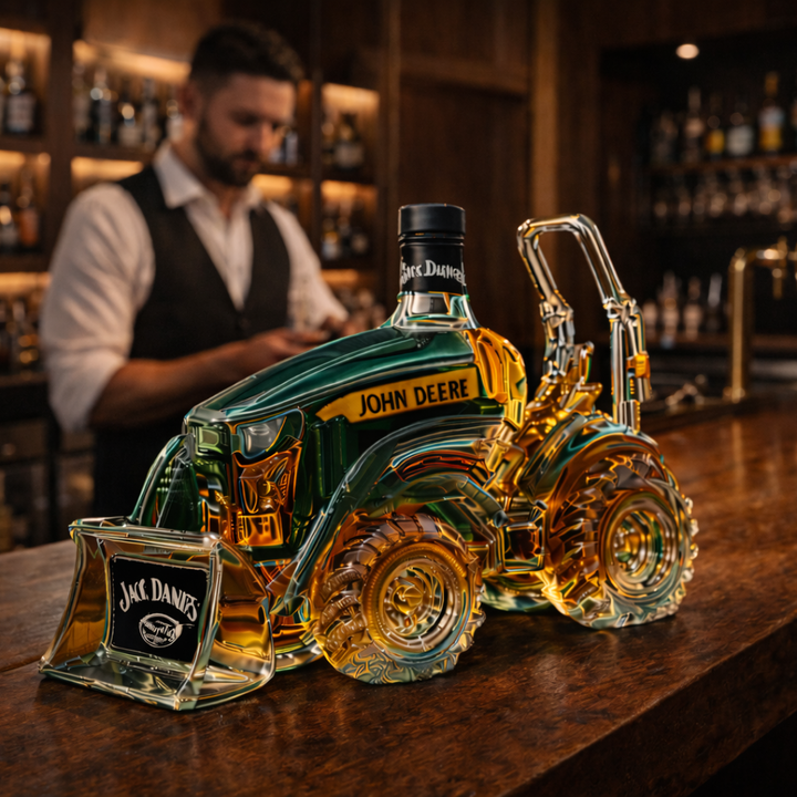 Jack Daniel's whisky üveg - Traktor kiadás