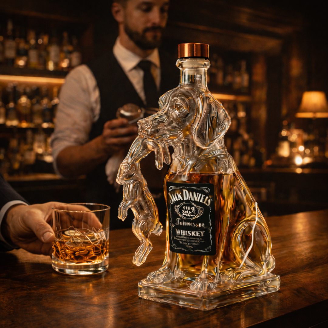 Whisky üveg - Kiadás Kutya