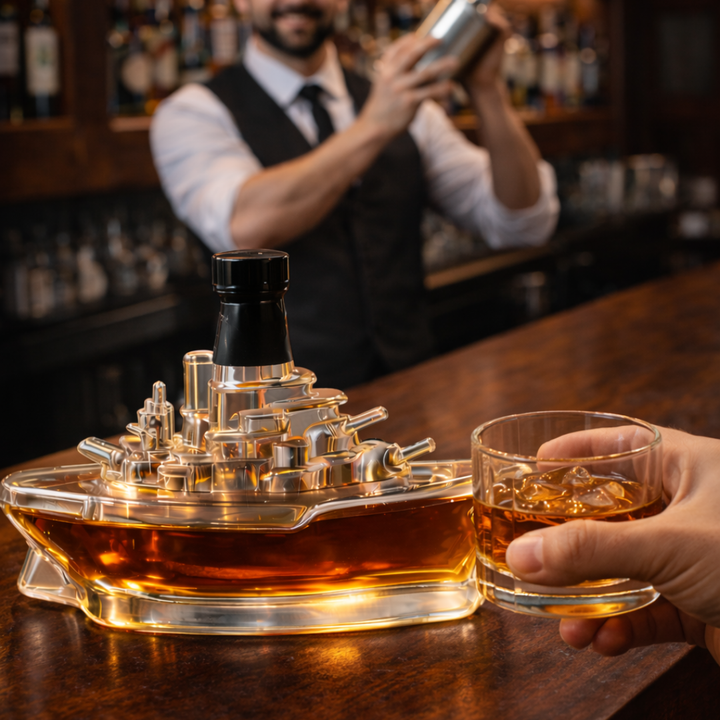 Whisky Palack - Hadihajó