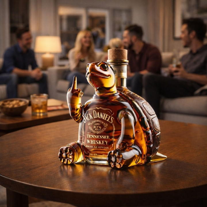 Jack Daniel's whisky üveg - Teknős kiadás
