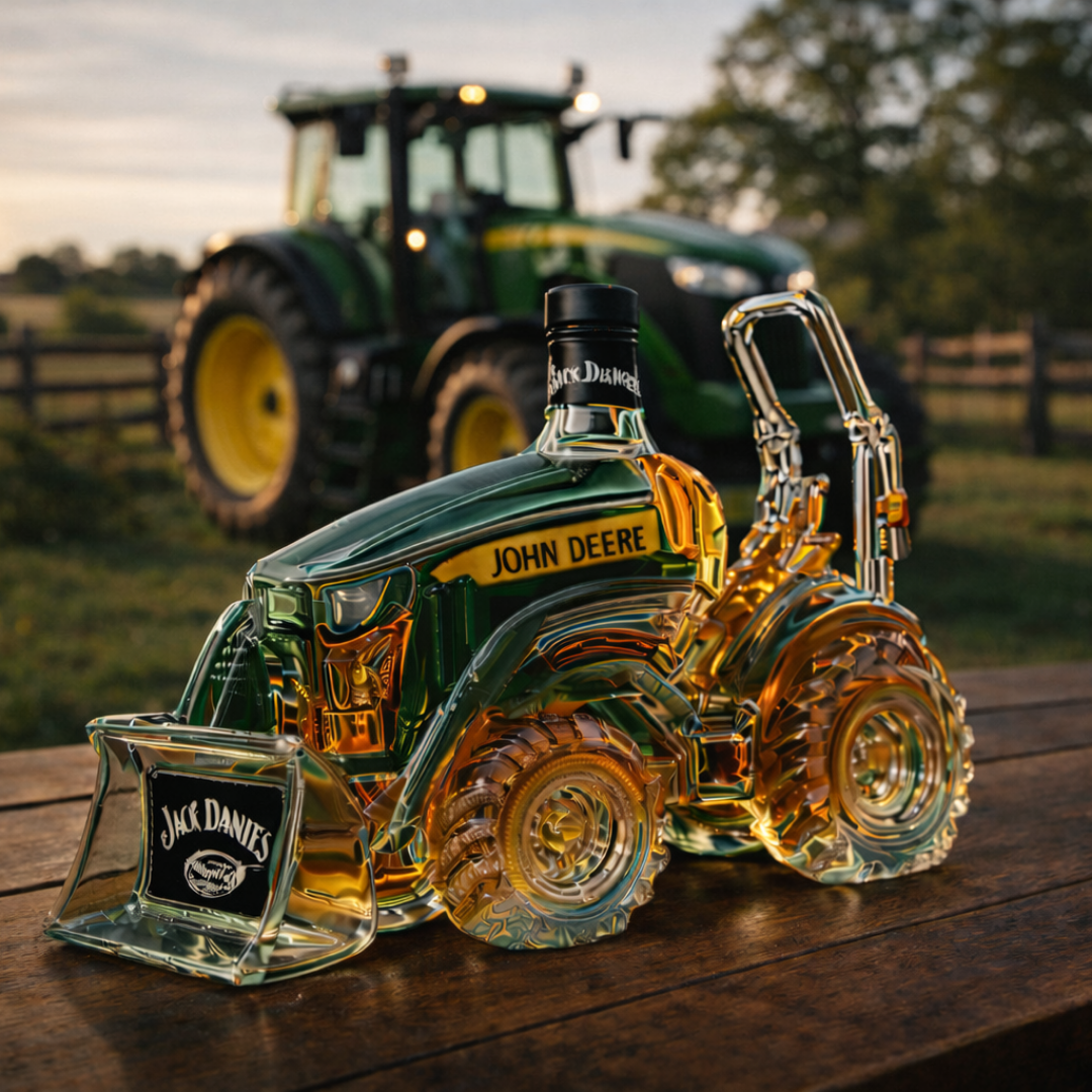 Jack Daniel's whisky üveg - Traktor kiadás