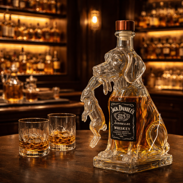Whisky üveg - Kiadás Kutya