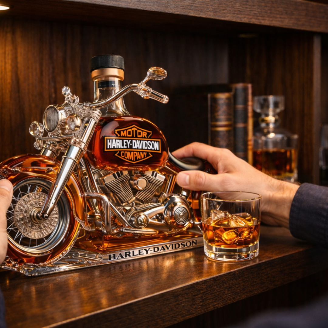Harley Davidson whisky palack - Limitált kiadás